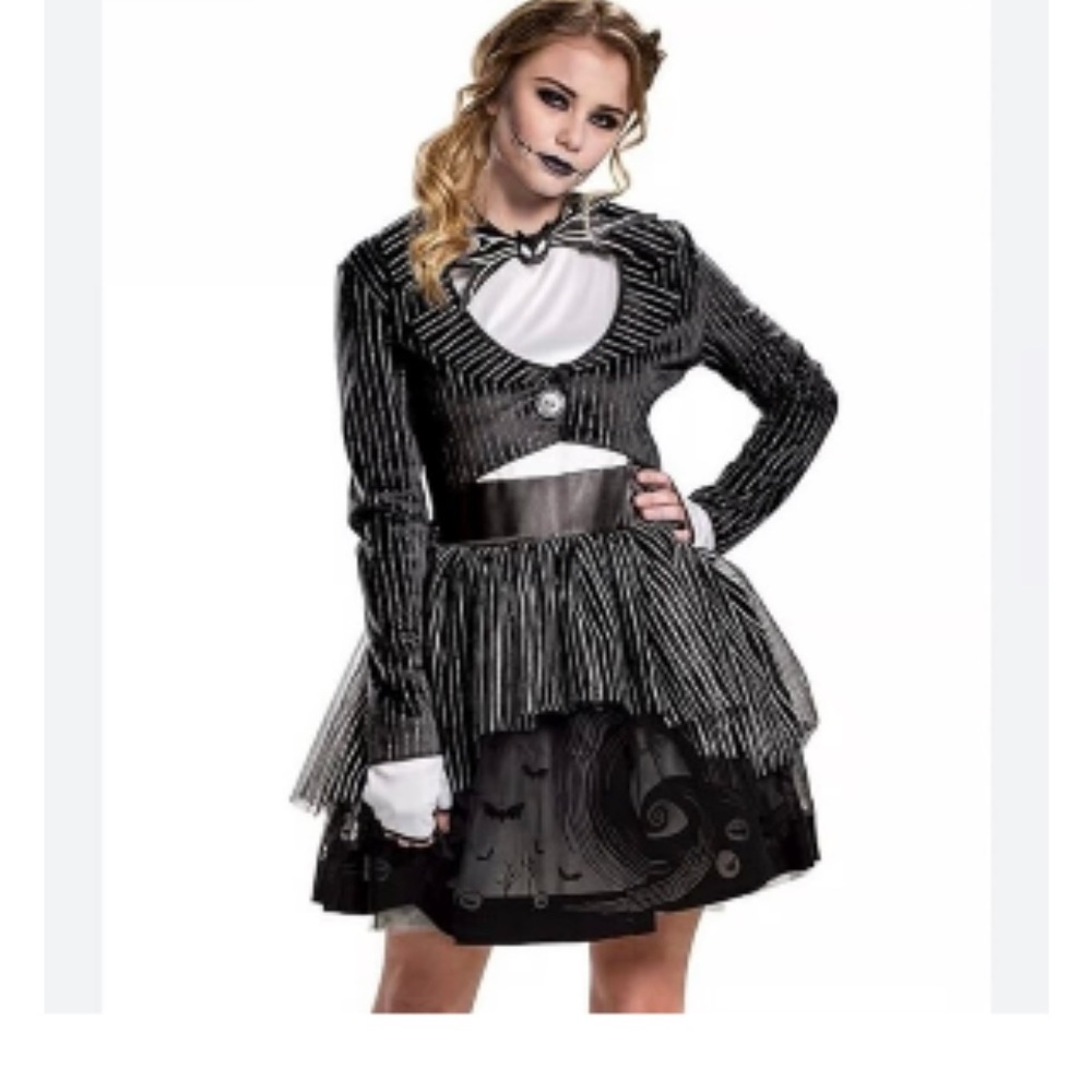 Disguise Womens Nightmare Before Christmas Jack Skellington Halloween Costume